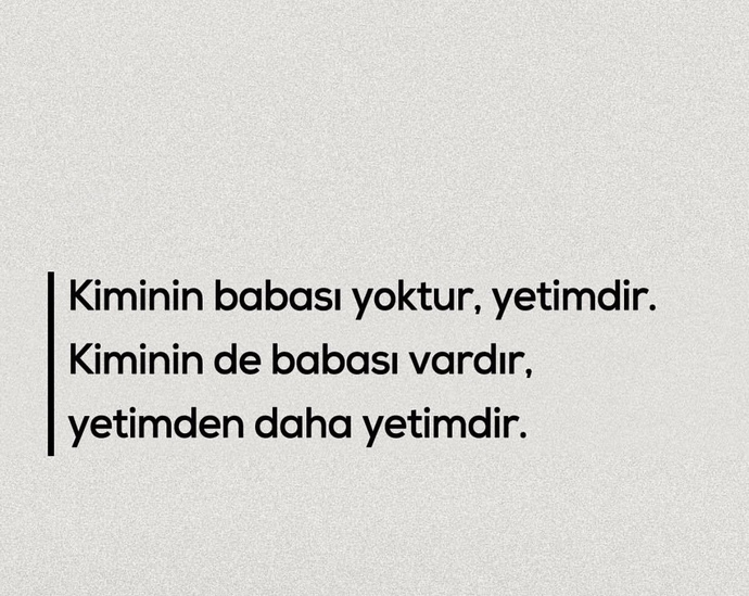 Bugün babalar günü! Sizin babanız var mı?