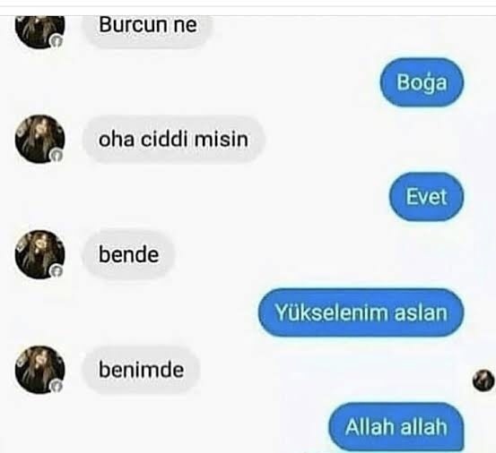 Hangi burçlarla uyumlu olduğunu düşünüyorsun?