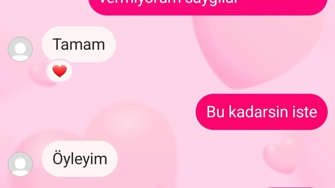 Barışmayız değil mi?