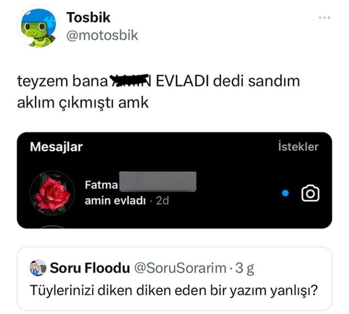 Yazım yanlışı yapar mısınız? Yazdıklarınıza dikkat eder misiniz?