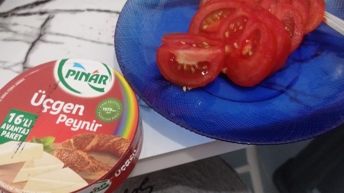 Üçgen peyniri sever misiniz?