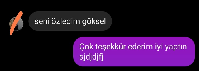 Mesaj atsa da saydırsam dediğiniz biri var mı?