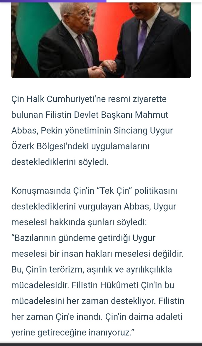 Doğu Türkistan da olan zulme niye kismenin sesi çıkmıyor?