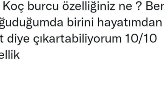 Senin en koç burcu özelliğin ne? Burcunuzun mu, yükseleninizin mi etkisindesiniz?