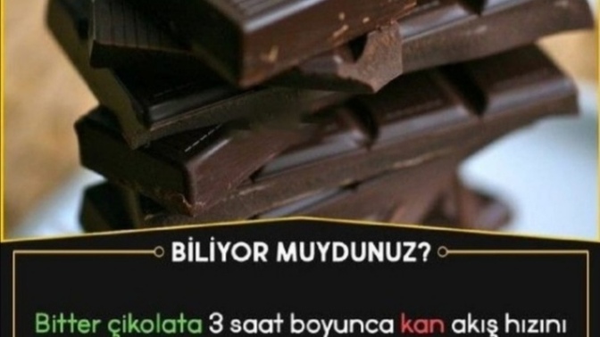 Bitter çikolata sever misin?