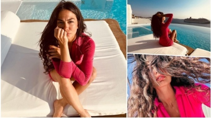 Yeni paylaşımlarıyla Demet Özdemir bu yaz pembeden yana! Senin bu yaz için favori rengin hangisi?