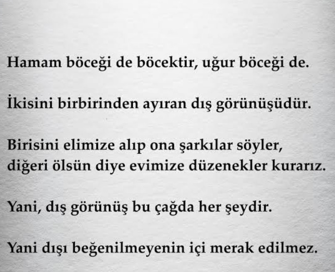 İnsanların kalbe değil de dış görünüşe aşık olmasının nedenleri nelerdir?