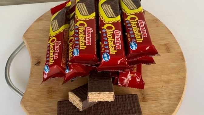 Aranızda ülker çikolatalı gofret sevmeyen var mı 😀?