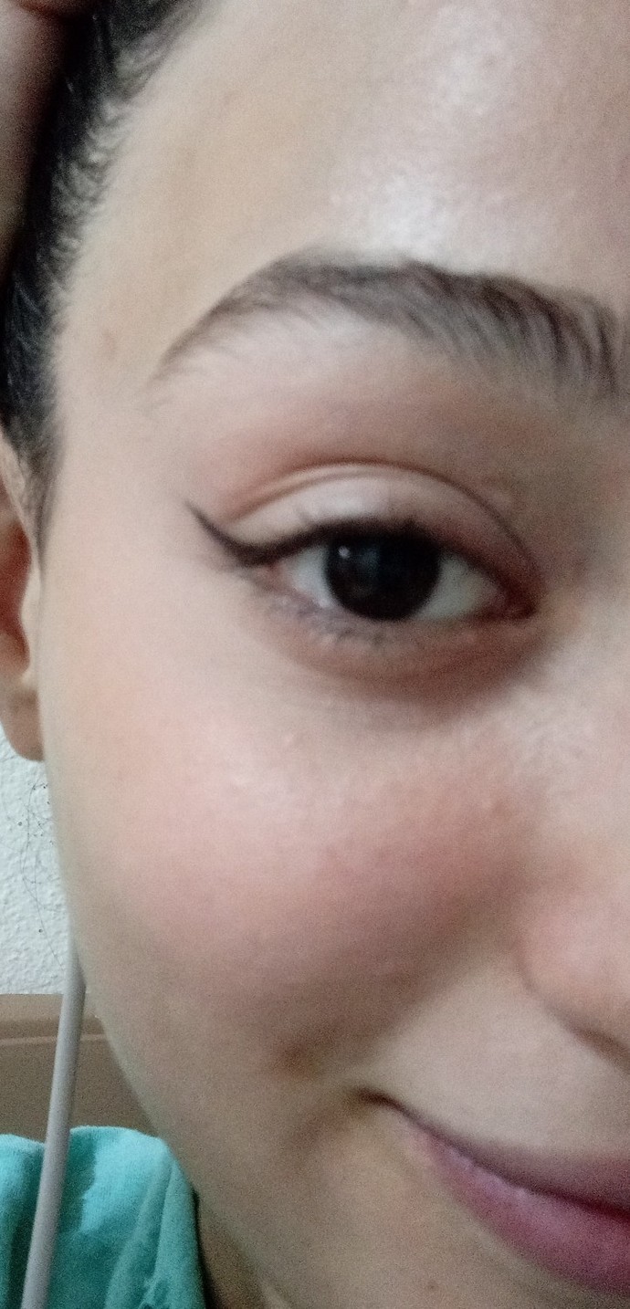 Eyeliner çektim, nasıl olmuş?