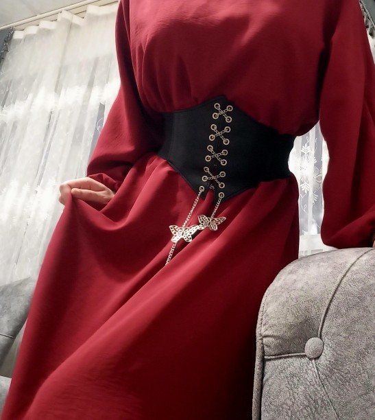 Sizce bu kemer nasıl durmuş, kararsız kaldım?