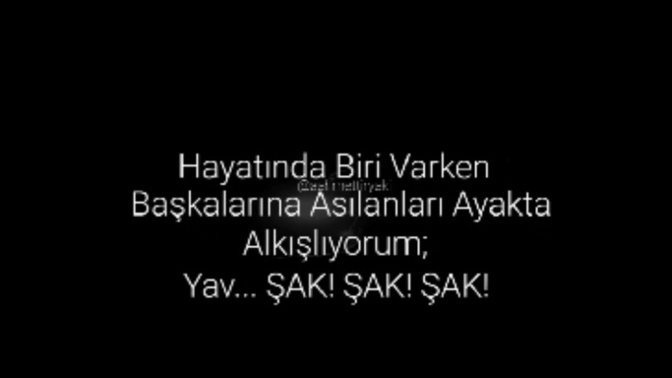 Hayatlarında birileri varken başka birilerinin peşinden koşanlar neyin kafasını yaşıyor sizce?