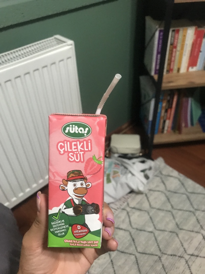 Kim çilekli sütü sever?