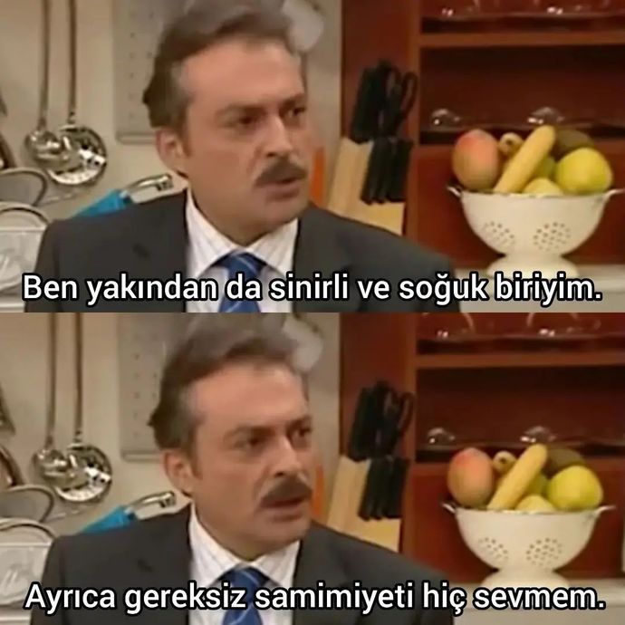 Sizin için soğuk duruyorsun derler mi?