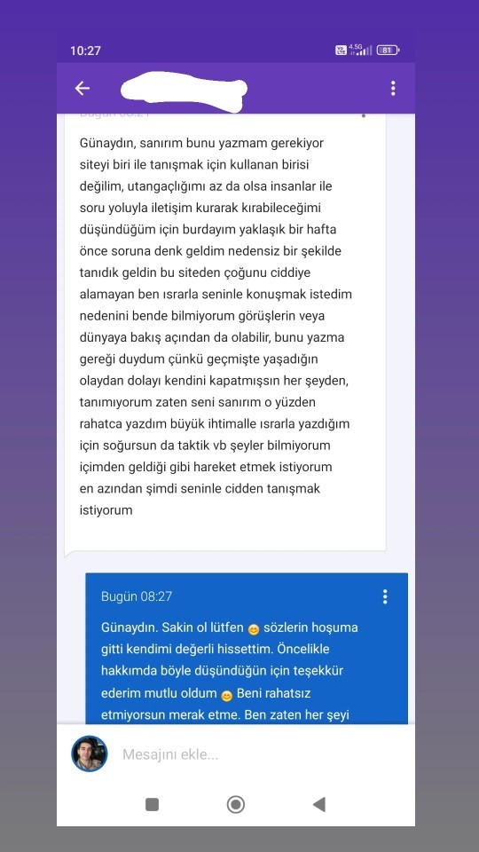 Çok kişiyle konuşuyor izlenimi mi veriyorum?