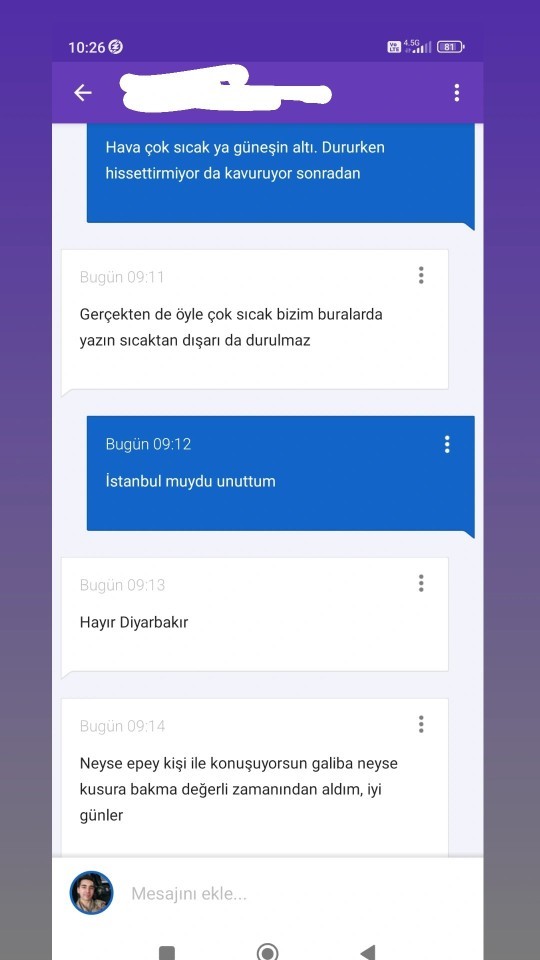 Çok kişiyle konuşuyor izlenimi mi veriyorum?