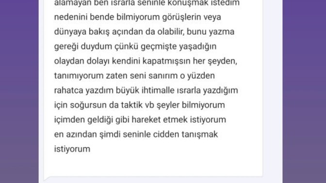 Çok kişiyle konuşuyor izlenimi mi veriyorum?