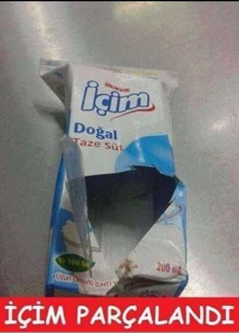 İçiniz paramparça oldu mu hiç?