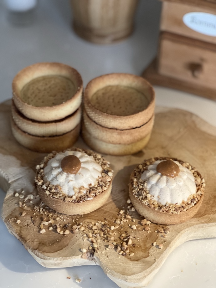 Karamel mousse tartlarım nasıl görünüyorlar?