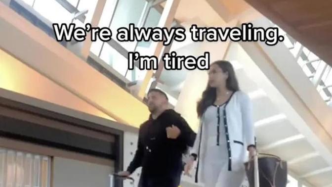 TikToker Linda Andrade, çok seyahat ettiği için yorulduğunu söyleyerek takipçileriyle derdini paylaştı. Sizin yorulduğunuz durumlar ne?