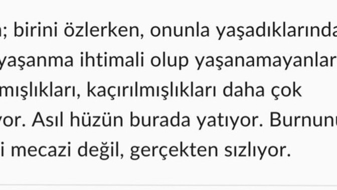 Bugüne kadar en çok ne burnunuzun direğini sızlattı?