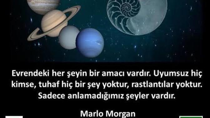 Dikkat ettiniz mi, evrende her şeyin bir amacı var. Amaçsız hiç bir şey yok?
