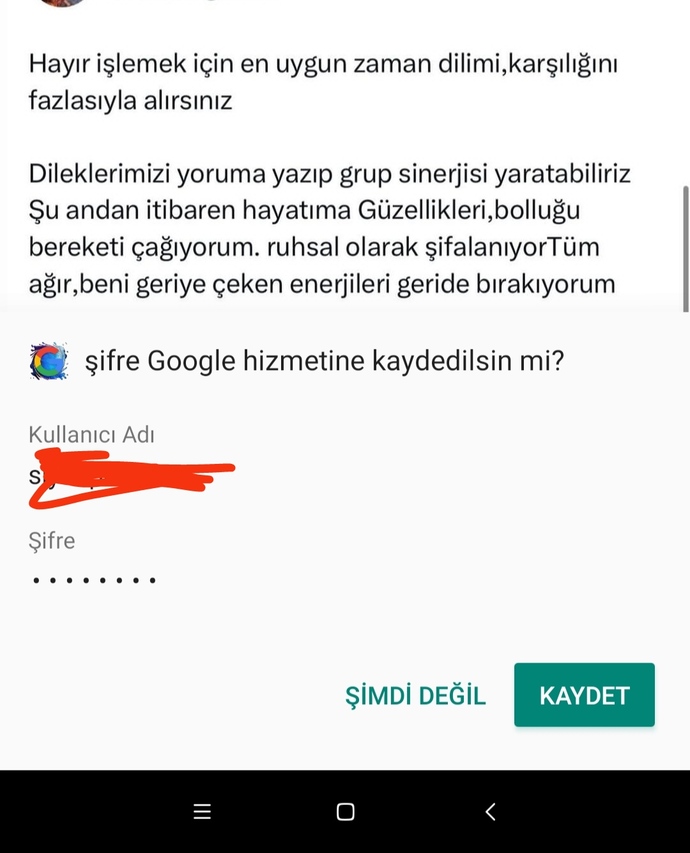 Arkadaşlar bu ne demek kaydetmeli miyim?