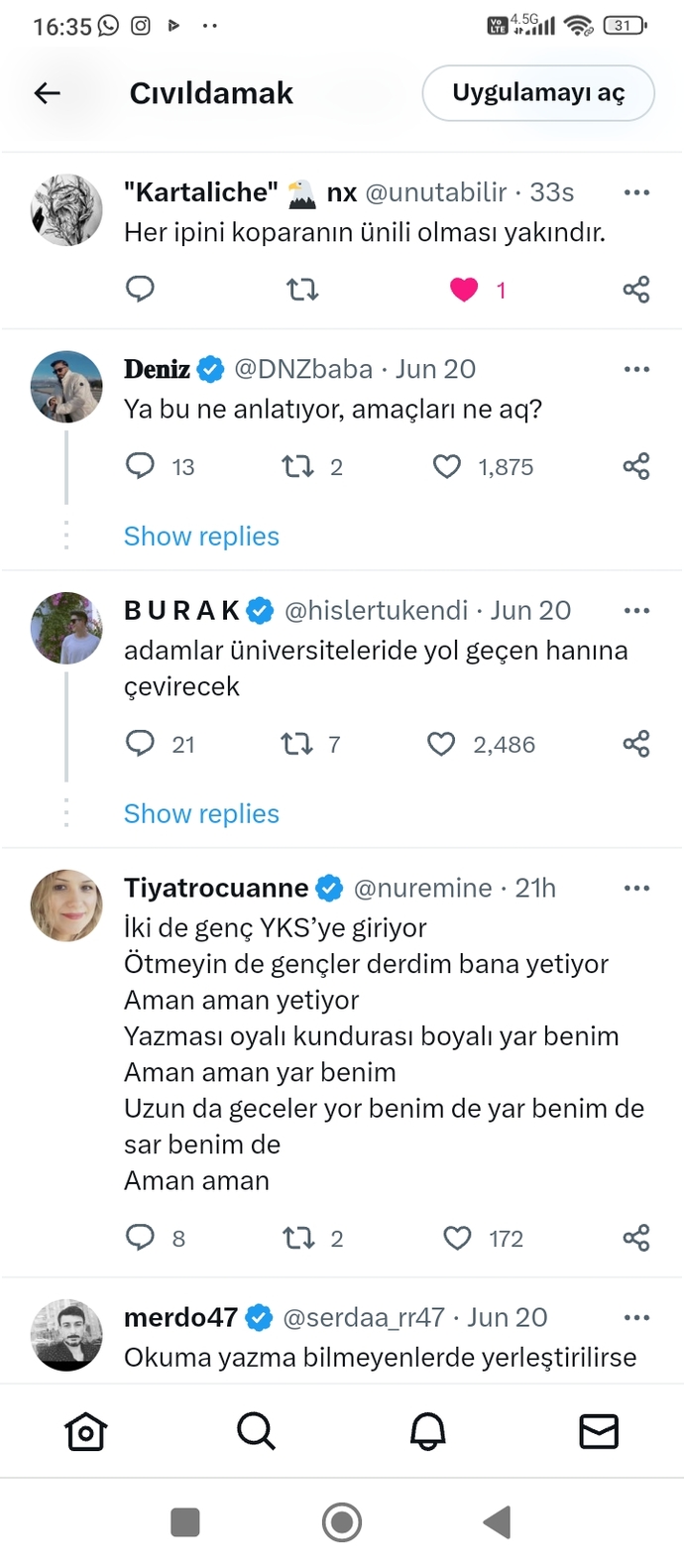 Birazda ksde tartışalım bu konuyu 😄