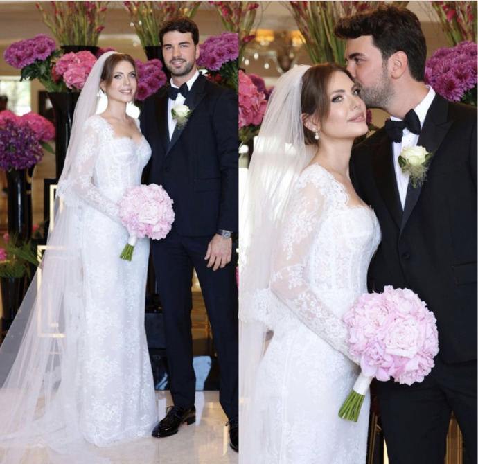 Eda Ece ve Buğrahan Tuncer çifti evlendi. Zuhair Murad tasarımlı gelinliği nasıl buldunuz?