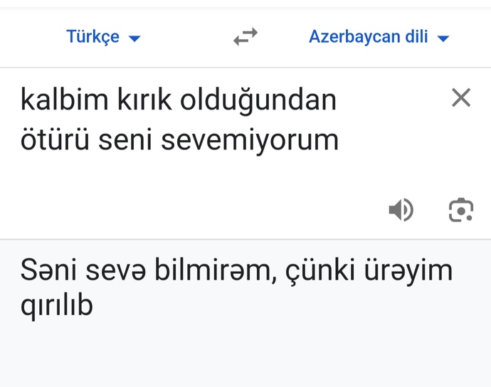 Azerbaycan dilini anlıyormusunuz?