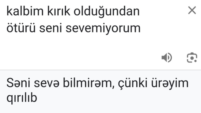 Azerbaycan dilini anlıyormusunuz?