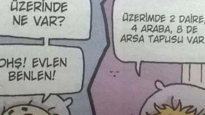 "Üstünde ne var" mesajı çok gereksiz değil mi?
