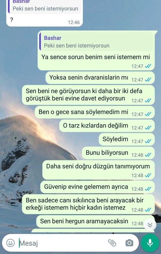 Erkeklerde artık utanma kalmamış sanki komşudan tuz istiyorlar sizce?