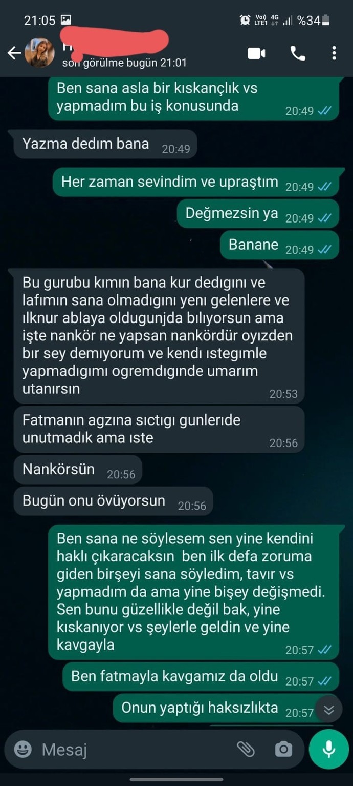 Arkadaşlsr konu biraz uzun, sizce ben haklı mıyım haksız mı?