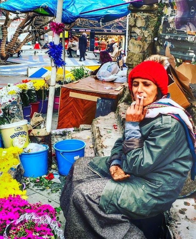 Boğa’da ki çiçekçi kadın benim en güzellerimden..💞