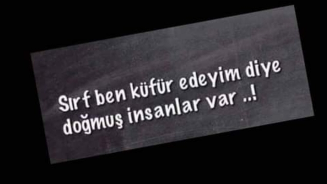 Çok küfür edermisiniz?