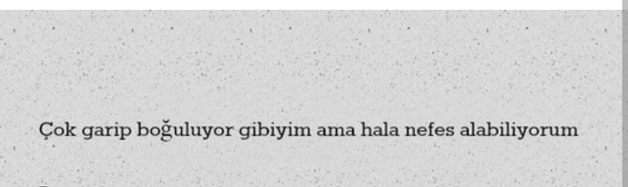 Şu anki ruh haliniz nasıl, kendinizi nasıl hissediyorsunuz?