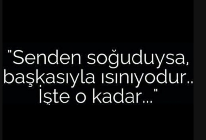 Bencede öyle...😄