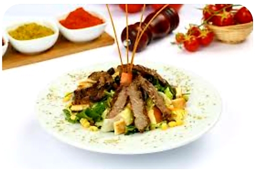 Bir öğün sadece salata yiyecek olsanız bu neli olurdu?