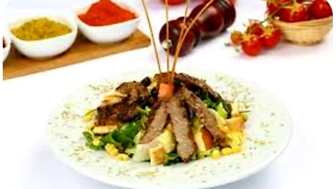 Bir öğün sadece salata yiyecek olsanız bu neli olurdu?