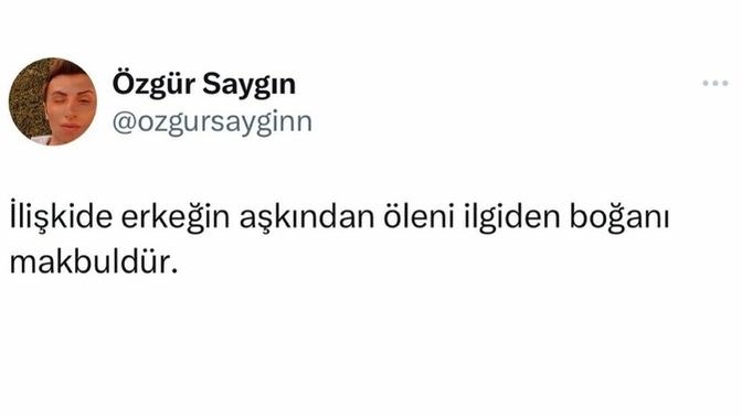 İlişkide makbul olan nedir sizce?
