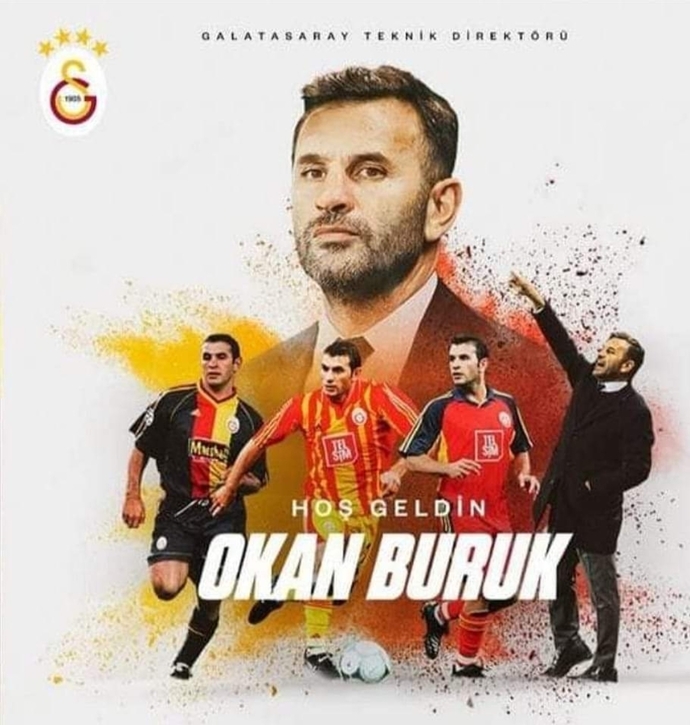 Okan buruk Galatasarada şampiyonluk yaşadı, iyi fıtbol aklı war, idareci birisi, başarılarının dewamını dileriz, haklımıyım?