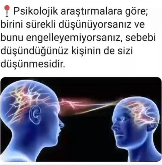 Sürekli düşündüğünüz biri var mı?