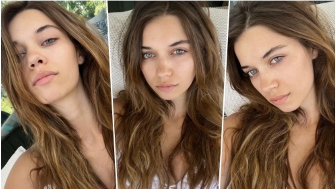 Mert Ramazan Demir ile Göcek tatilinde olan Afra Saraçoğlu makyajsız da göz kamaştırmıyor mu 😍?