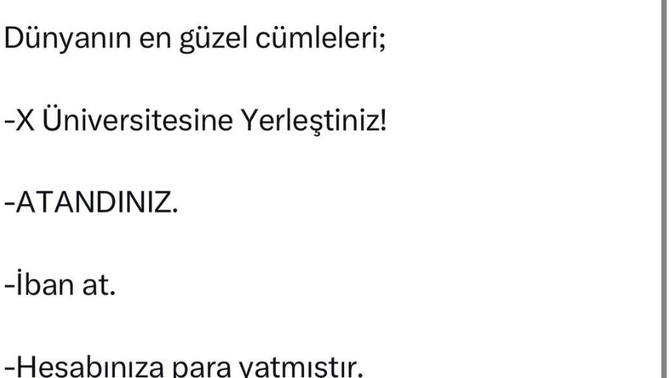 Size göre dünyanın en güzel cümlesi nedir?