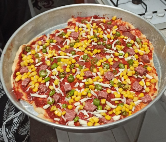 İlk kez pizza yaptım, sizce evde kalır mıyım?