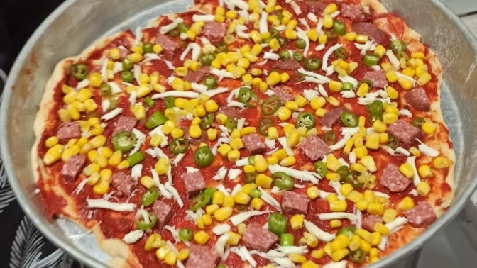 İlk kez pizza yaptım, sizce evde kalır mıyım?