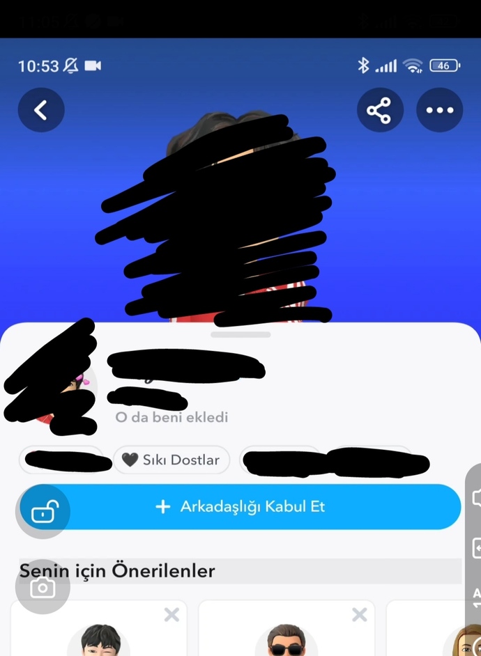 Snapchat O da beni ekledi Ne Demek?