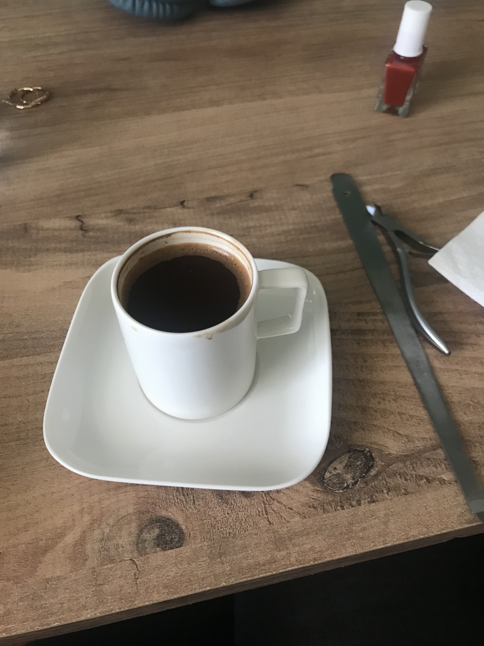 Kahve yapayım mı size içer misiniz?