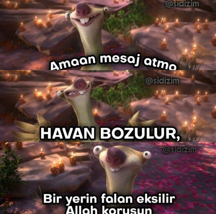 Mesaj atmasını beklediğiniz birisi var mı?