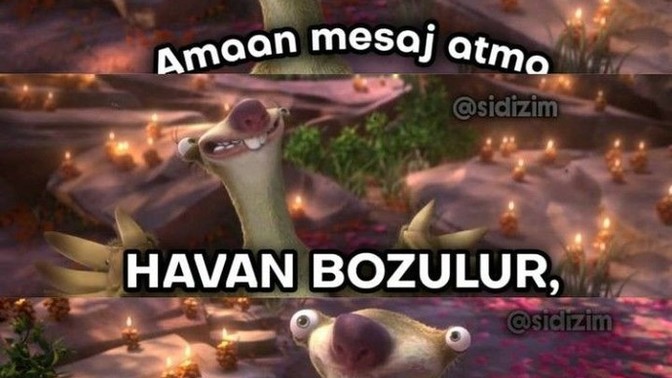 Mesaj atmasını beklediğiniz birisi var mı?